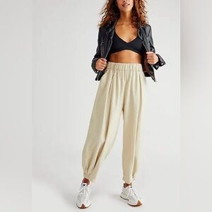 Free People Cream Pants